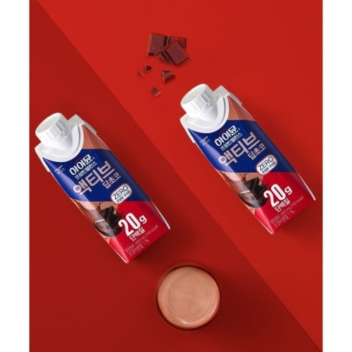 일동후디스 하이뮨 프로틴 밸런스 액티브 딥초코 제로 250ml (18개)_이미지