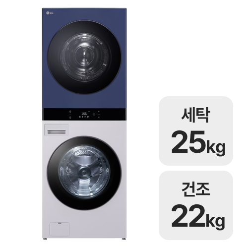 LG전자 트롬 오브제컬렉션 워시타워 WL22MYHU