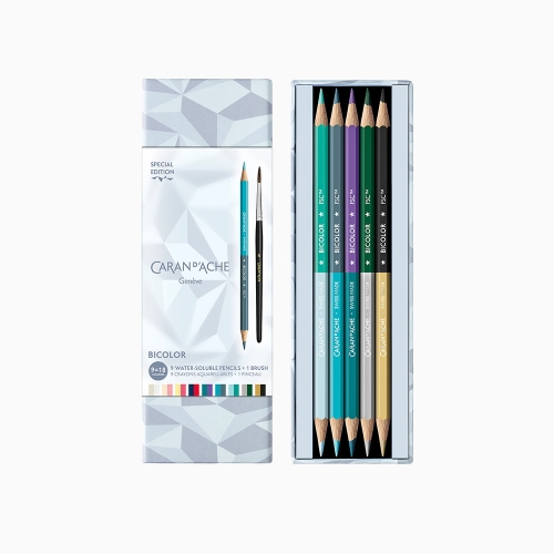 까렌다쉬 알파인 프로스트 프리즈마로 바이칼라 색연필 세트_이미지