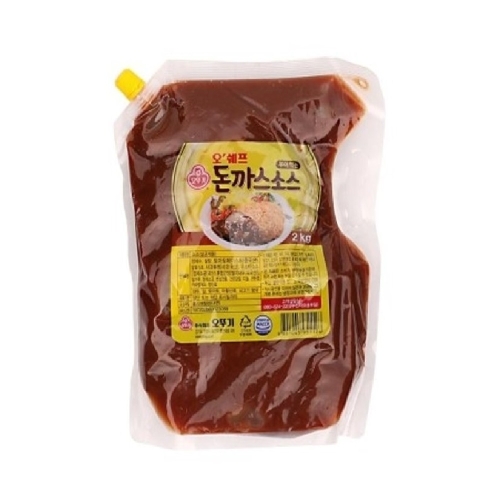 오쉐프 부어먹는 돈까스소스 2kg (3개)_이미지