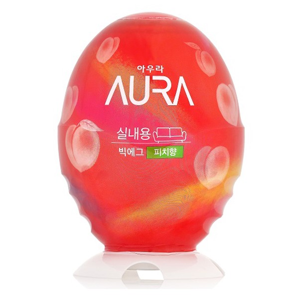 LG생활건강 아우라 ㅤ빅에그 피치향 440ml (2개)_이미지