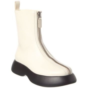 3.1필립림 6109380 3.1 Phillip Lim 머서 지퍼 가죽 전투 부츠 128655269_이미지