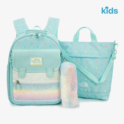  노스페이스키즈 걸즈 캔디 도트 스쿨 팩 (NM2DS02S)
