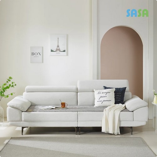 사사가구 데코라인 베른 갤럭시패브릭 흙소파 MS (황토)