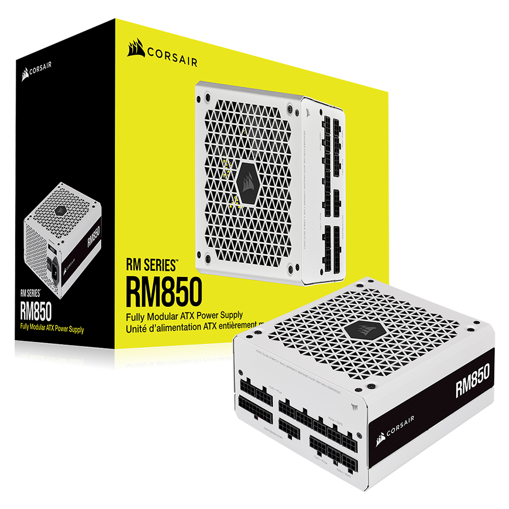 CORSAIR RM850 2021 80PLUS골드 화이트_이미지