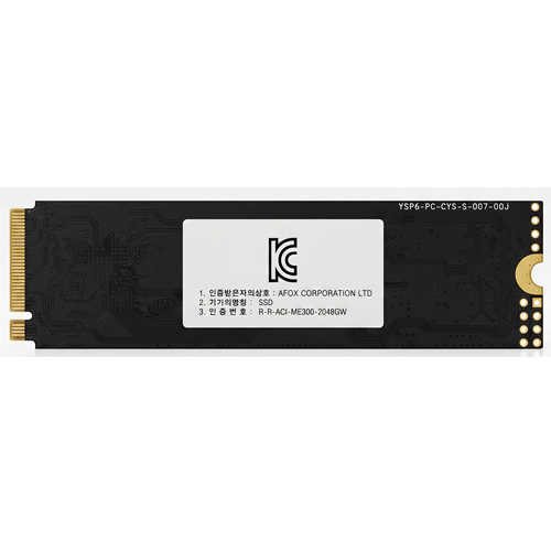 AFOX ME250 M.2 NVMe (512GB)_이미지