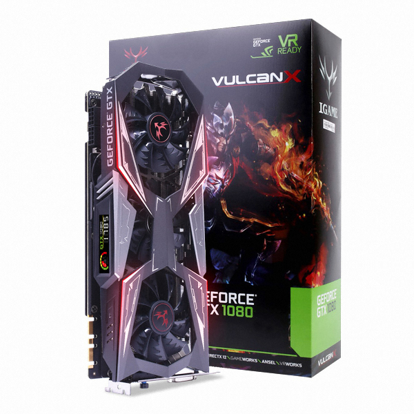 COLORFUL iGame 지포스 GTX1080 VULCAN X OC D5X 8GB