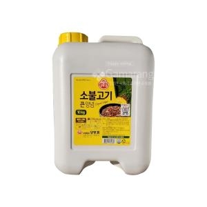  오뚜기 소불고기 큰 양념 10kg [1개]