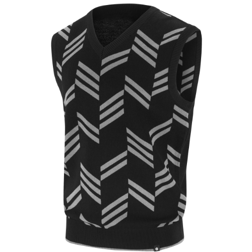 엘르골프 패턴 풀오버 베스트 스웨터 6L13151_이미지