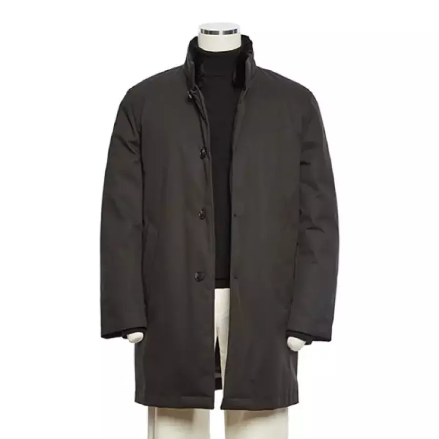정장 F/W 구스다운 카라모피 하이넥 패딩코트 RRLMBH71