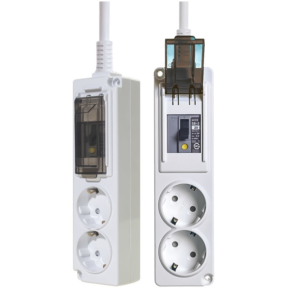 신성전기  2구 16A 누전차단 고용량 멀티탭 (5m)