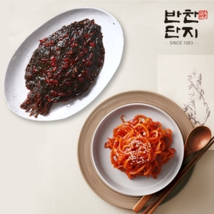 반찬단지 진미채무침1kg + 깻잎무침 1Kg