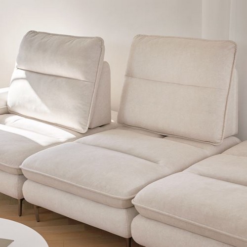 휴도 여유의 동백 조야 스윙 패브릭 소파 4인용 (스툴포함)_이미지