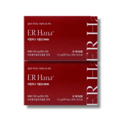 서흥 이알하나 식물성 NMN 400mg 28정 (2개)