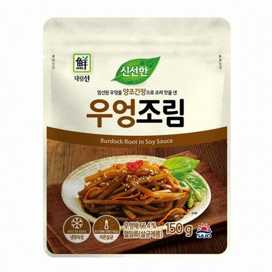사조대림 대림선 신선한 우엉조림 150g (1개)_이미지