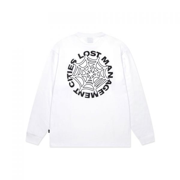 엘엠씨 WEB LONG SLV TEE white 410712