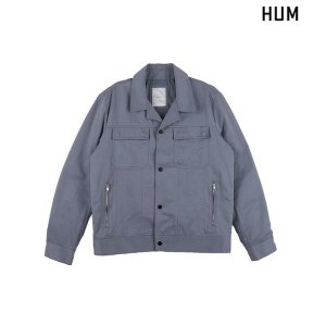 HUM 오픈카라 트러커 자켓 FHMSCJV101M