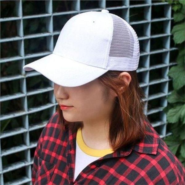 남성 매쉬 볼캡 여성 매쉬 볼캡 남녀공용 캐주얼 베이직 통기성 WFOA37V_이미지