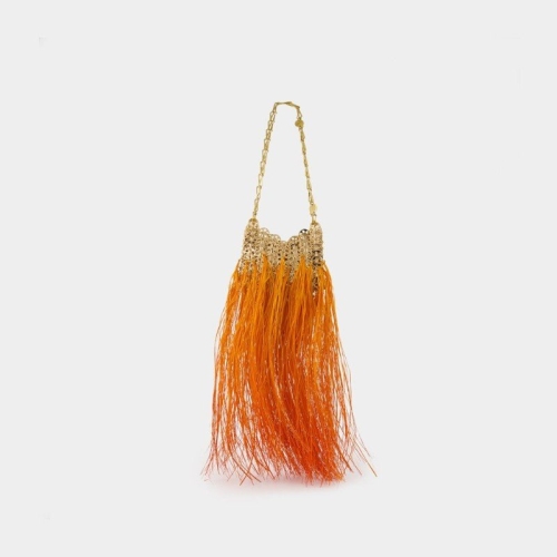 파코라반 프린지 토트백 24FSS0127NAT025-M895 ORANGE DEGRADE_이미지