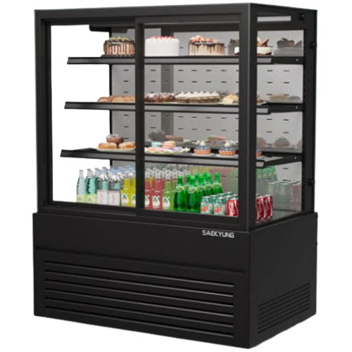 제과 사각 쇼케이스 4단 앞문형 1800 (깊이650)