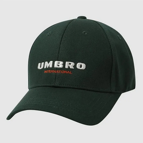 엄브로 가로워딩 하드볼캡 UP323CCP92-DGN_이미지
