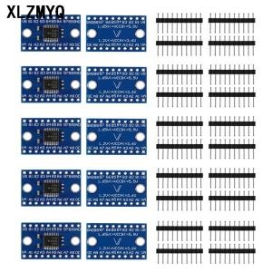아두이노 8채널 로직 레벨 컨버터 Arduino Raspberry Pi 용 양방향 고속 전이중 시프터 3.3V 5V TXS0108E_이미지