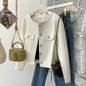 바바라옷장 249122 트위드 싱글 자켓/정장/오피스룩/하객룩