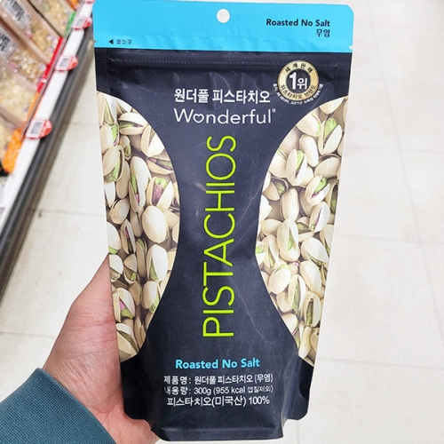 원더풀 피스타치오 무염 300g (1개)