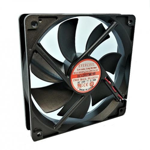 EVERCOOL EC12025M24B-2P