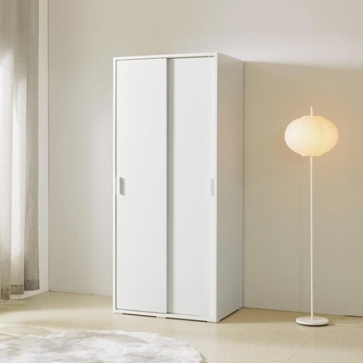 동서가구 세이블 슬라이드 싱글 원룸 B형 옷장 800