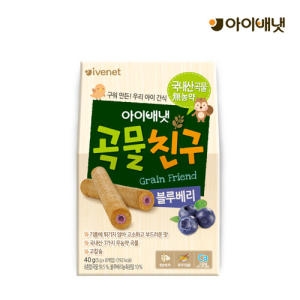 아이배냇 곡물친구 블루베리 40g (1개)_이미지