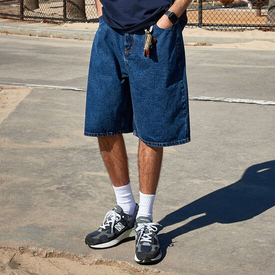 플루크(FLUKE) 버뮤다 데님 하프팬츠 FSP110_이미지