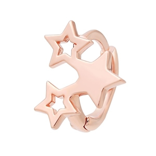 라울스톤 새벽별 14K 금침 귀찌 쓰리 스타 링 피어싱_10700014_588701