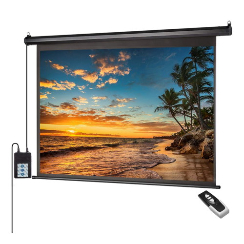 ZUEDA 전동 프로젝터 스크린 해외구매