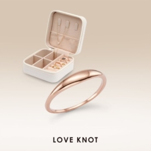 러브넛 14k 쁘띠 볼륨 반지plated RB-1047-P