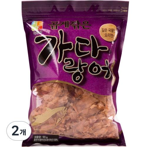 곱게깎은 가다랑어 가쓰오부시 90g 2개