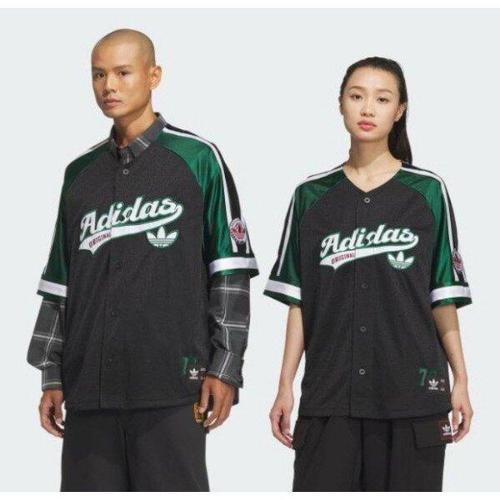 아디다스 레트로 스트리트 반팔 셔츠 JN0767 (병행)