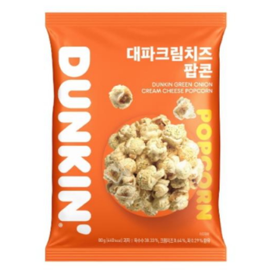 던킨 대파 크림치즈 팝콘 80g (8개)_이미지