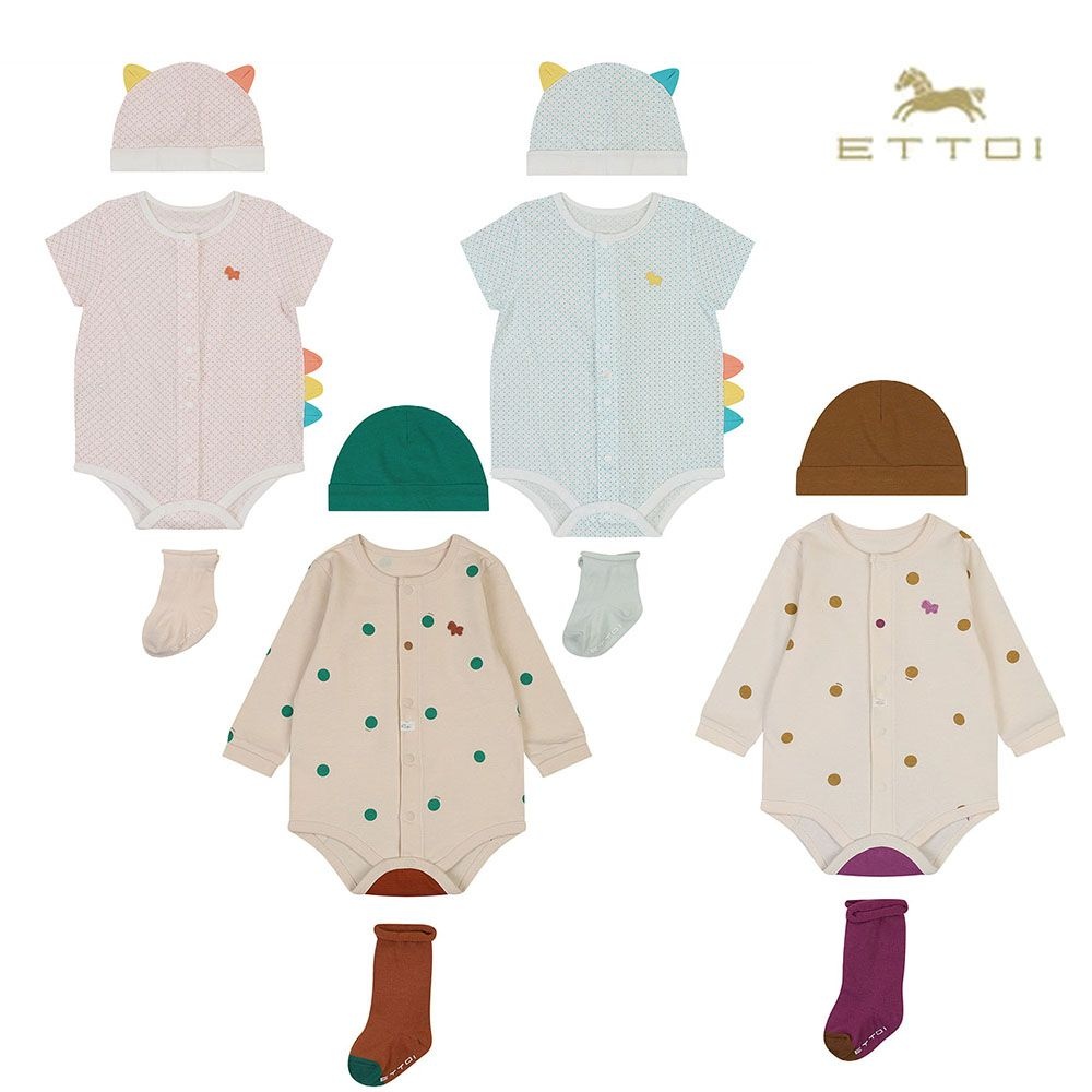 에뜨와 시스링댕댕바디수트3SET 07T0179034/임신,출산,신생아,백일,조카선물