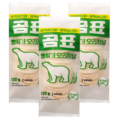 곰표 뻥튀기 오리지널 120g (3개)