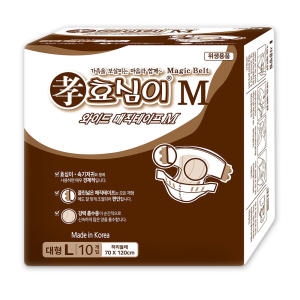 기저귀 성인용 매직벨트형 겉기저귀 100매