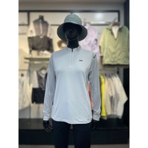 등산 긴팔 티셔츠 기능성 반집업 KWM22204W2