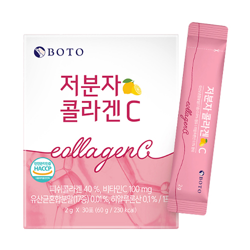  보뚜슈퍼푸드 저분자 콜라겐 C 2g 30포 [2개]