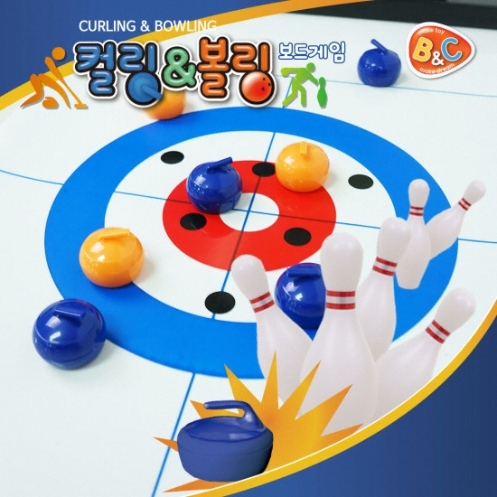 비앤씨 비엔씨 컬링 볼링 보드게임