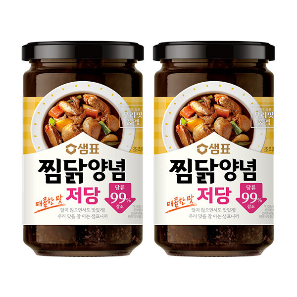 샘표 저당 찜닭 양념 420g이미지입니다. 누르면 해당 게시물로 새창이동합니다.