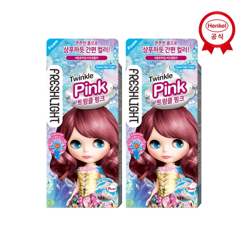 헨켈 프레쉬라이트 염색약 폼타입 x2개