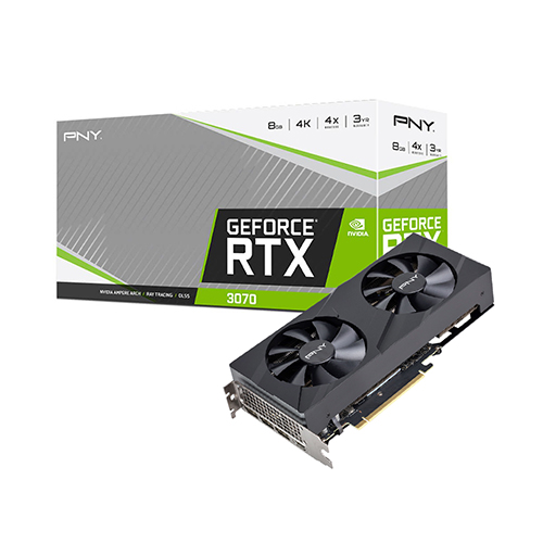 PNY 지포스 RTX 3070 VERTO D6 8GB Dual LHR 마이크로닉스