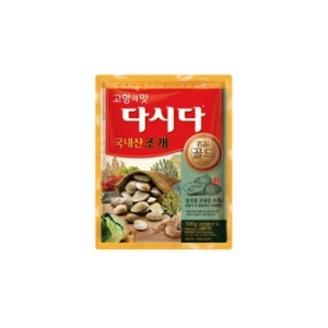 CJ제일제당 백설 다시다 명품 골드 국내산 조개 300g (2개)