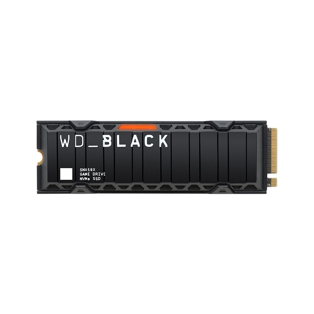 Western Digital WD BLACK SN850X 히트싱크 M.2 NVMe (2TB)_이미지