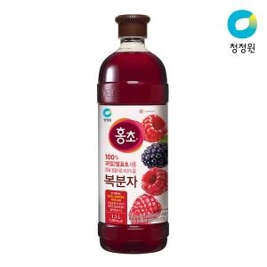 청정원 홍초 복분자 1.5L (1개)_이미지